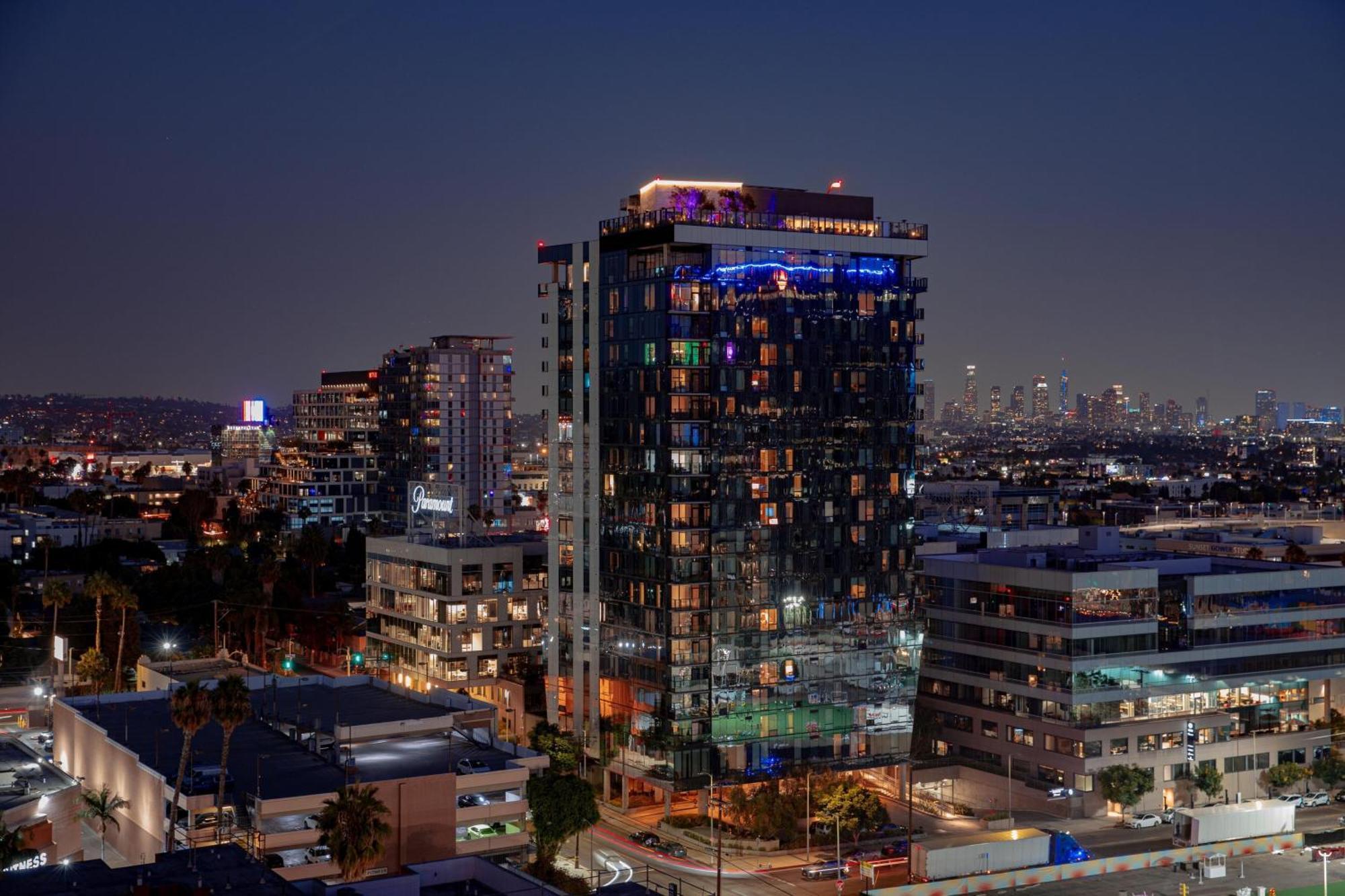 W Hollywood Hotel Los Angeles Exterior foto