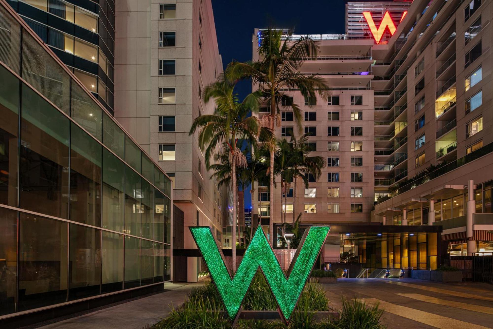 W Hollywood Hotel Los Angeles Exterior foto